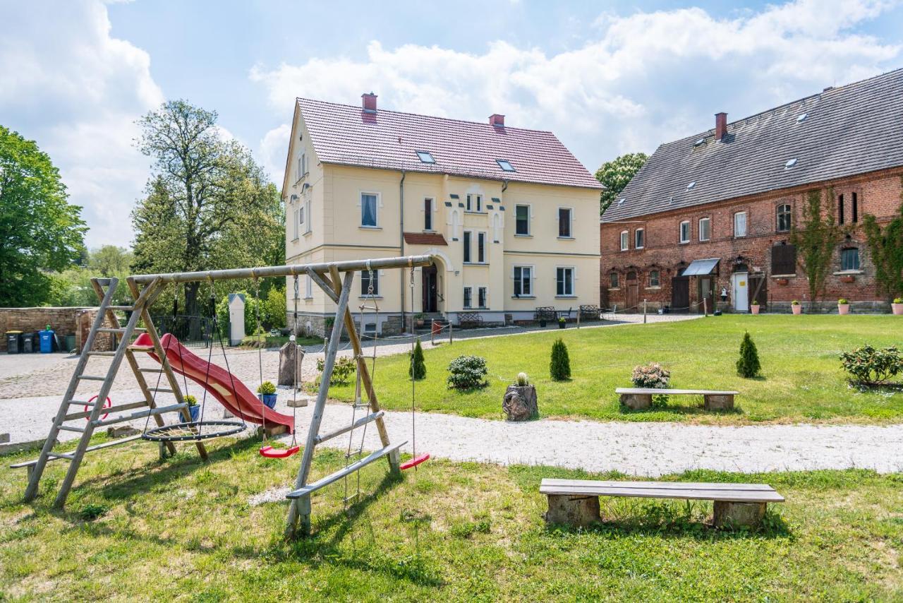Landpension-Kleeblatt Wurchwitz Buitenkant foto