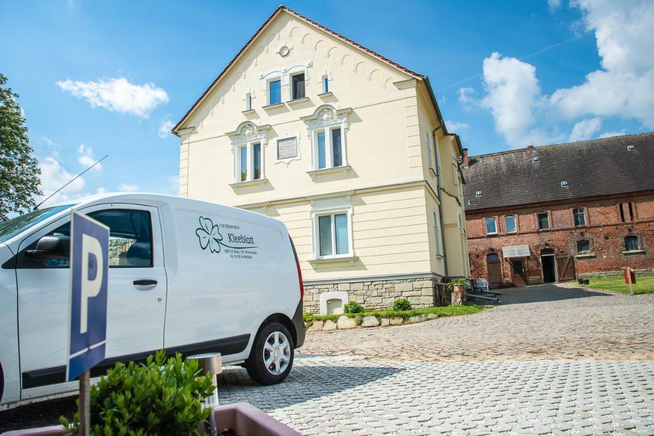 Landpension-Kleeblatt Wurchwitz Buitenkant foto