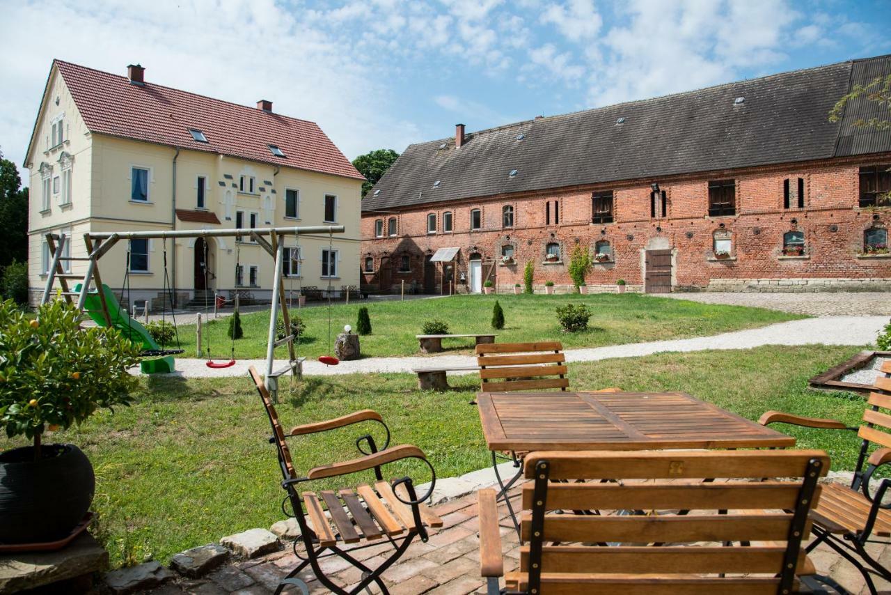 Landpension-Kleeblatt Wurchwitz Buitenkant foto