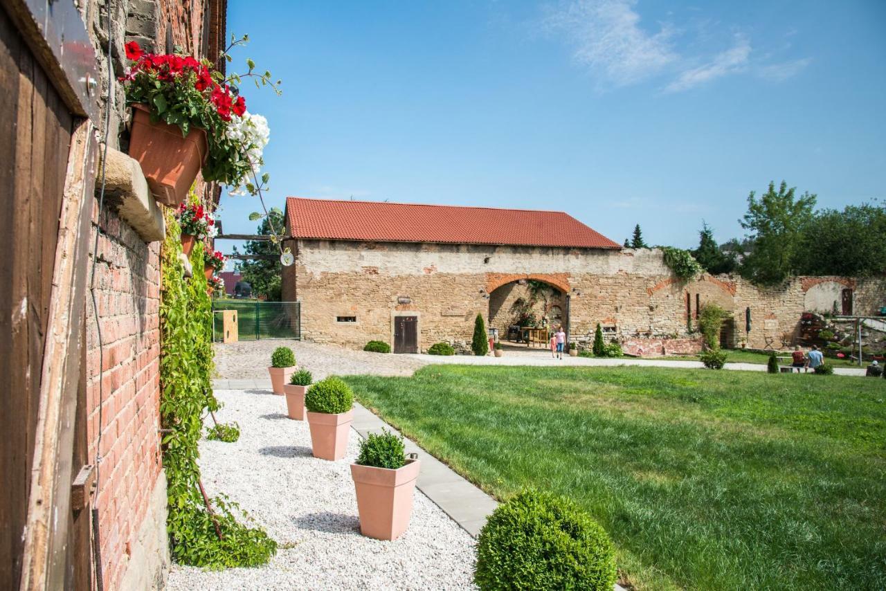 Landpension-Kleeblatt Wurchwitz Buitenkant foto